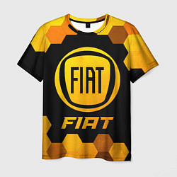 Мужская футболка Fiat - Gold Gradient