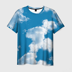 Мужская футболка Небо в облаках