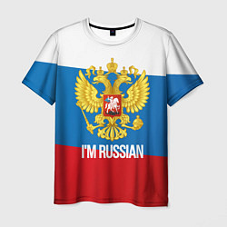 Мужская футболка Im Russian