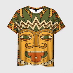 Мужская футболка Polynesian tiki CHILLING