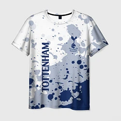 Мужская футболка Tottenham hotspur Брызги красок