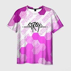 Мужская футболка Stray pro gaming: символ наверху