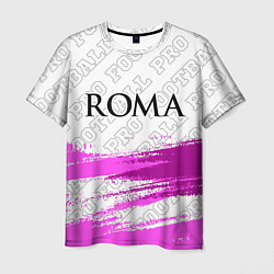 Мужская футболка Roma pro football: символ сверху