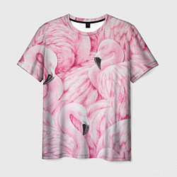 Мужская футболка Pink Flamingos