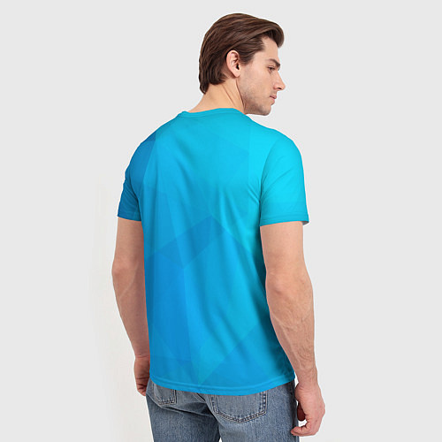 Мужская футболка Бегун: спорт / 3D-принт – фото 4