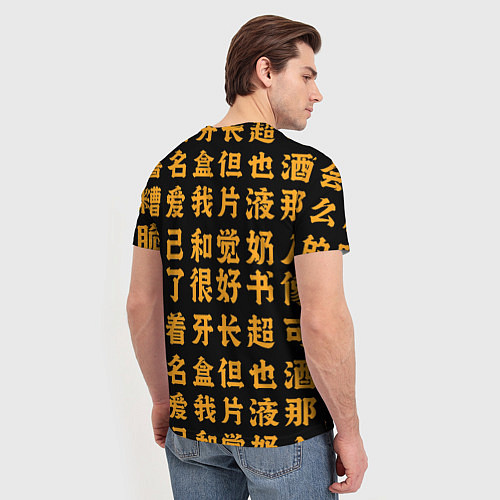 Мужская футболка Камисато Аяка - Геншин Импакт / 3D-принт – фото 4