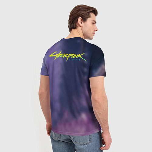 Мужская футболка Cyberpunk 2077 - Валери V / 3D-принт – фото 4