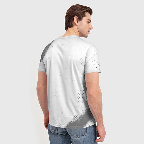 Мужская футболка Админ за работой - на светлом фоне / 3D-принт – фото 4
