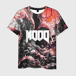 Мужская футболка Mood in doom style 2
