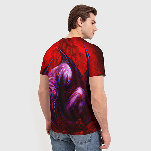 Мужская футболка Берсерк Демон / 3D-принт – фото 4