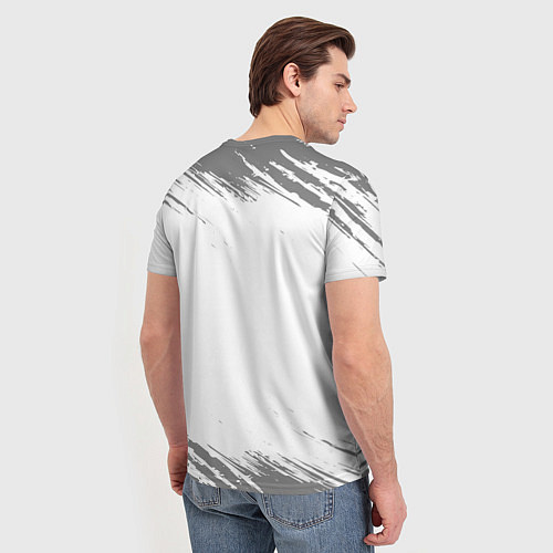 Мужская футболка Инженер и этим все сказано: на светлом / 3D-принт – фото 4
