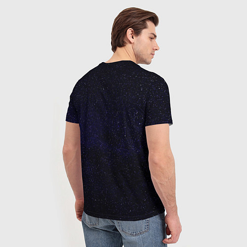 Мужская футболка Молчаливые космические дали / 3D-принт – фото 4