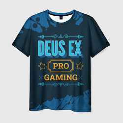Мужская футболка Игра Deus Ex: pro gaming