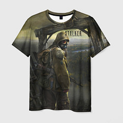 Мужская футболка STALKER Тень Чернобыля Постер