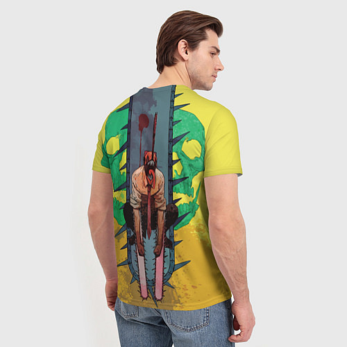 Мужская футболка Человек-бензопила : Дэндзи / 3D-принт – фото 4