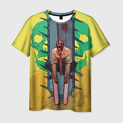 Мужская футболка Человек-бензопила : Дэндзи