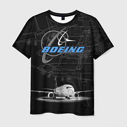 Мужская футболка Boeing 737