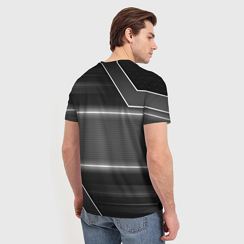 Мужская футболка Custom culture speed / 3D-принт – фото 4