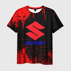 Мужская футболка Suzuki - краска