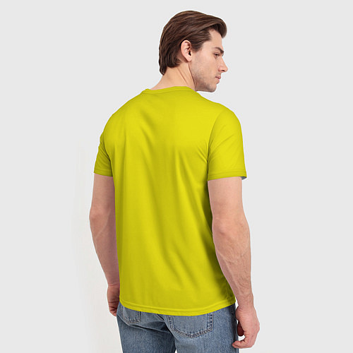 Мужская футболка Киберпанк Бегущий по краю арт / 3D-принт – фото 4