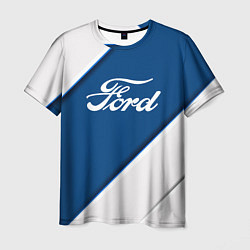 Мужская футболка Ford - СИНЯЯ ПОЛОСА