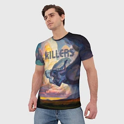 Футболка мужская Imploding the Mirage - The Killers, цвет: 3D-принт — фото 2