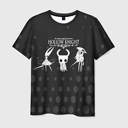 Мужская футболка Hollow knight кружочки