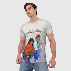 Футболка мужская Modern Talking : Thomas Anders and Dieter Bohlen, цвет: 3D-принт — фото 2