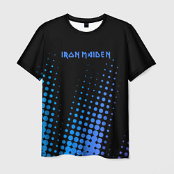 Мужская футболка Iron Maiden - neon
