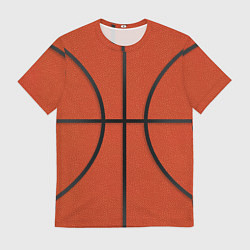 Мужская футболка Стандартный баскетбольный мяч