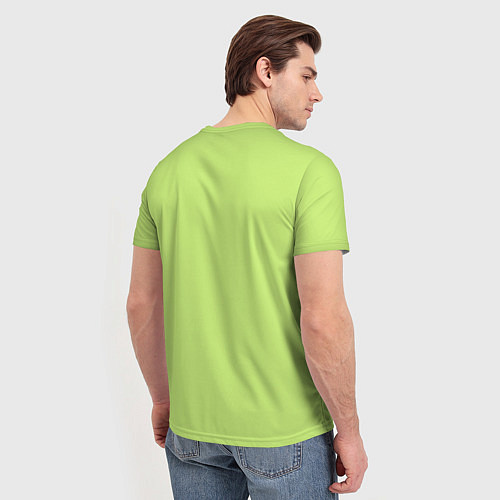 Мужская футболка Яркий попугай Ара / 3D-принт – фото 4