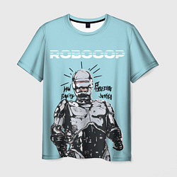 Мужская футболка Графити Робокоп