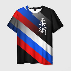Мужская футболка Джиу-джитсу : Россия