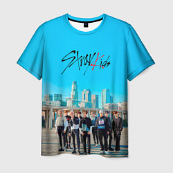 Футболка мужская Stray Kids Double Knot, цвет: 3D-принт