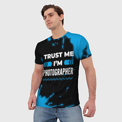 Футболка мужская Trust me Im photographer dark, цвет: 3D-принт — фото 2
