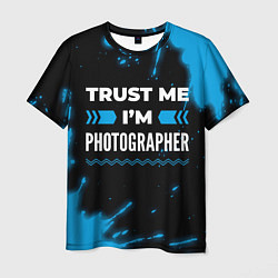 Мужская футболка Trust me Im photographer dark