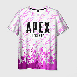 Футболка мужская Apex Legends pro gaming: символ сверху, цвет: 3D-принт