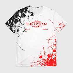 Мужская футболка Blue october - краска