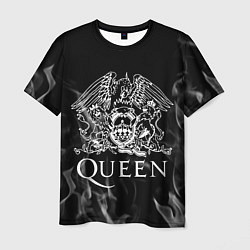 Мужская футболка Queen огонь