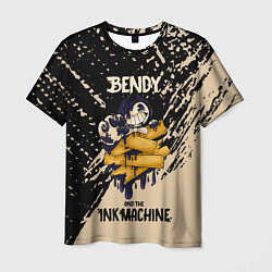 Мужская футболка Bendy and the ink machine - краска