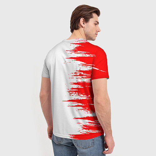 Мужская футболка Overlord - текстура / 3D-принт – фото 4