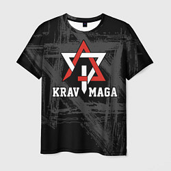 Футболка мужская Krav-maga military combat system emblem, цвет: 3D-принт