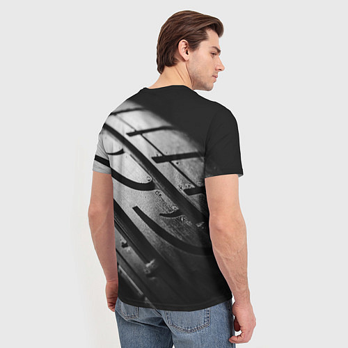 Мужская футболка Formula 1 - dark theme / 3D-принт – фото 4