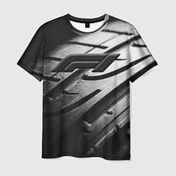 Мужская футболка Formula 1 - dark theme