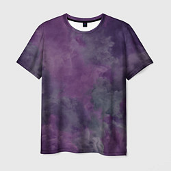 Мужская футболка Фиолетовые туманности