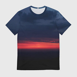 Мужская футболка Кавказская заря