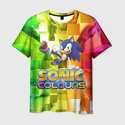 Мужская футболка Sonic Colours - Hedgehog - Video game