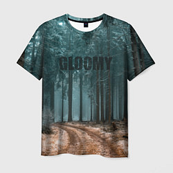 Мужская футболка Мрачный Лес GLOOMY