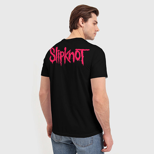 Мужская футболка Slipknot demon / 3D-принт – фото 4
