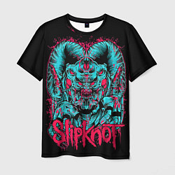 Мужская футболка Slipknot demon